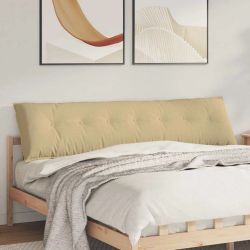 vidaXL Atpakaļ spilvens Pelēki zaļa 200 x 50 cm Korduroja audums