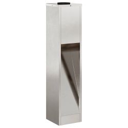 vidaXL Saules LED Ceļa Gaisma 2 pcs Sudraba Nerūsējošs tērauds