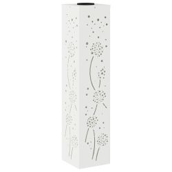 vidaXL Saules LED ceļa gaisma 2 pcs Balts Auksti velmēts tērauds