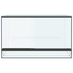 vidaXL Terārijs ar uzglabāšanu Caurspīdīgs 50 x 30 x 30 cm Stikls