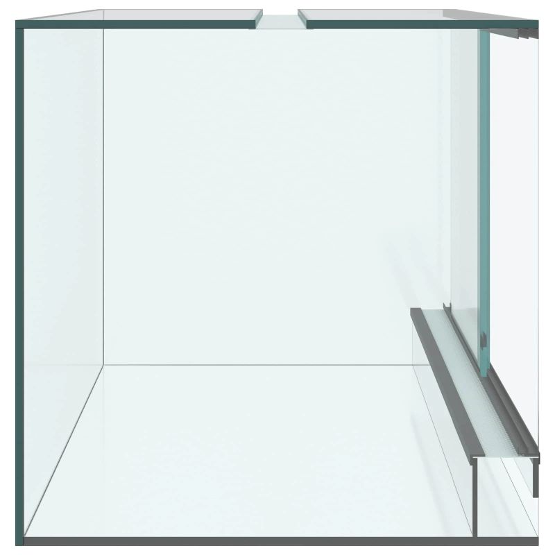 vidaXL Terārijs ar uzglabāšanu Caurspīdīgs 60 x 40 x 40 cm Stikls