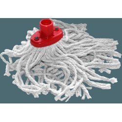 Grīdas mazgājamais mops kokvilnas balts 250g ,50,