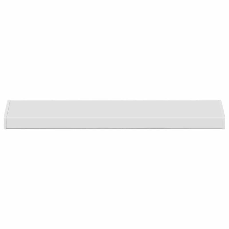 vidaXL Logu palodze Balts 100 x 25 x 4,5 cm PVC apvienots ar UPVC