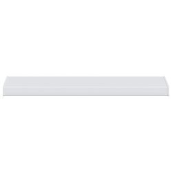 vidaXL Logu palodze Balts 80 x 35 x 4,5 cm PVC apvienots ar UPVC