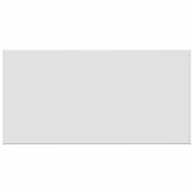 vidaXL Logu palodze Balts 60 x 40 x 4,5 cm PVC apvienots ar UPVC