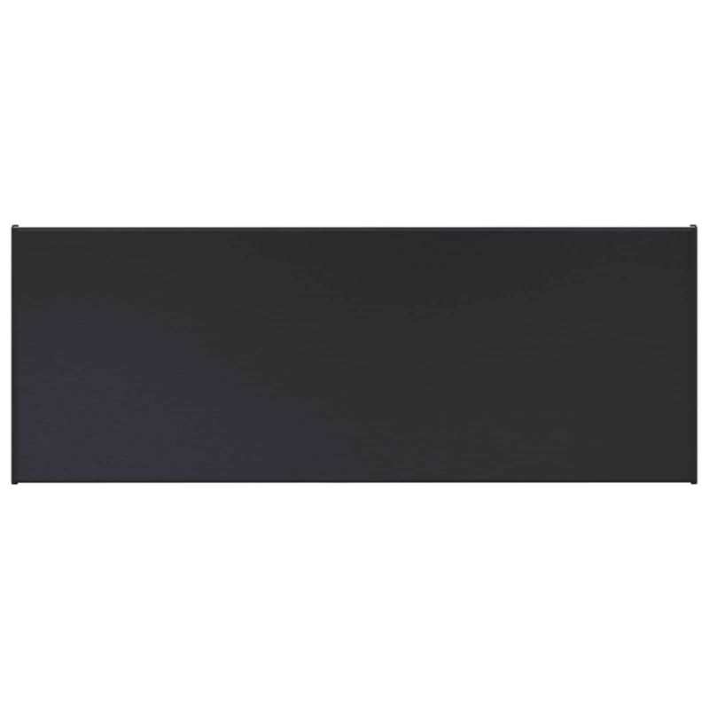 vidaXL Logu palodze Antracīts ar koka tekstūru 80 x 30 x 4,5 cm