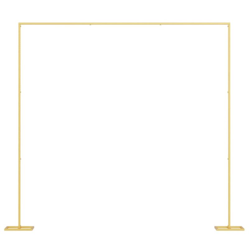 vidaXL Kāzu arka Zelts 338 x 35 x 300 cm Tērauds