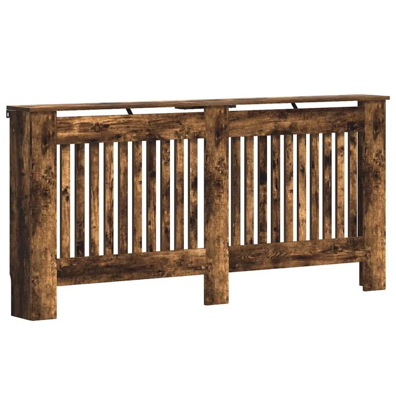 vidaXL Radiatora Vāks Dūmaka ozols 172 x 19 x 81,5 cm