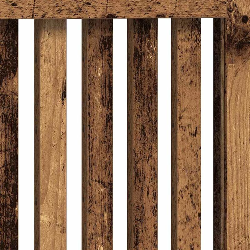 vidaXL Radiatora Vāks Vecs koks 172 x 19 x 81,5 cm Inženierijas koks