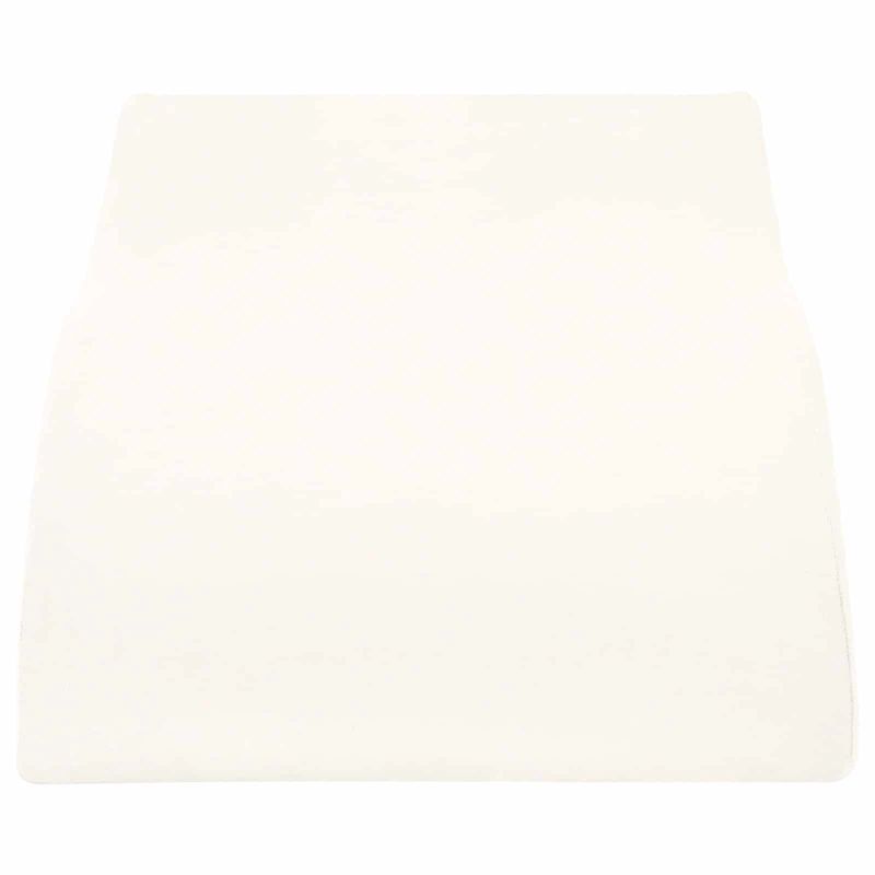 vidaXL Kāju Spilvens Balts 68 x 40 x 18 cm
