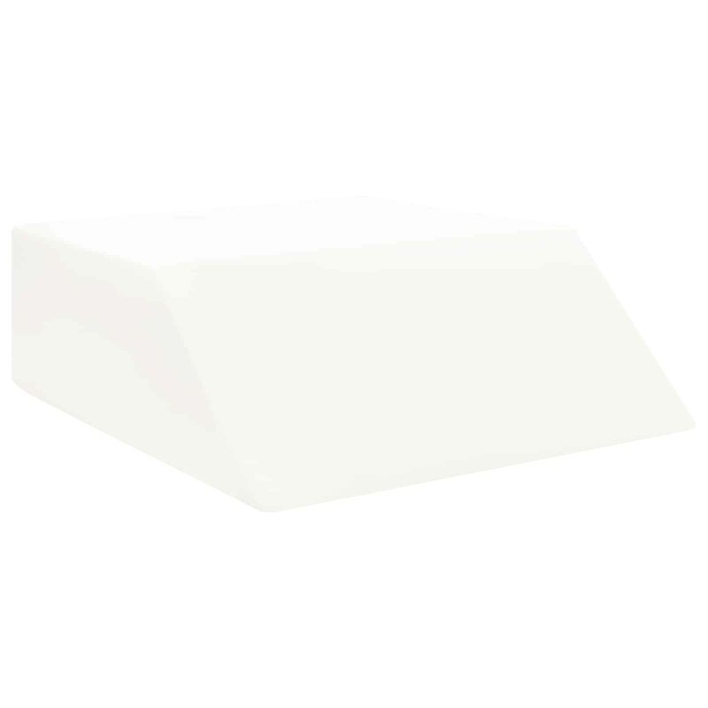 vidaXL Kājas spilvens Vienkrāsains Pelēka 63 x 52 x 19 cm