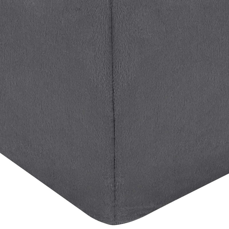 vidaXL Kājas spilvens Vienkrāsains Pelēka 63 x 52 x 19 cm