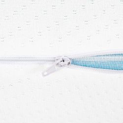 vidaXL Gulēšanas spilvens Vienkrāsains Balts 70 x 36 x 13 cm