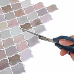 vidaXL Lanturn Flīze 10 pcs Bēša 27 x 27 cm Poliuretāns un PET