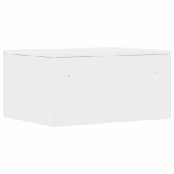 vidaXL Pie sienas stiprināms rakstāmgalds Balts 60 x 45 x 30 cm