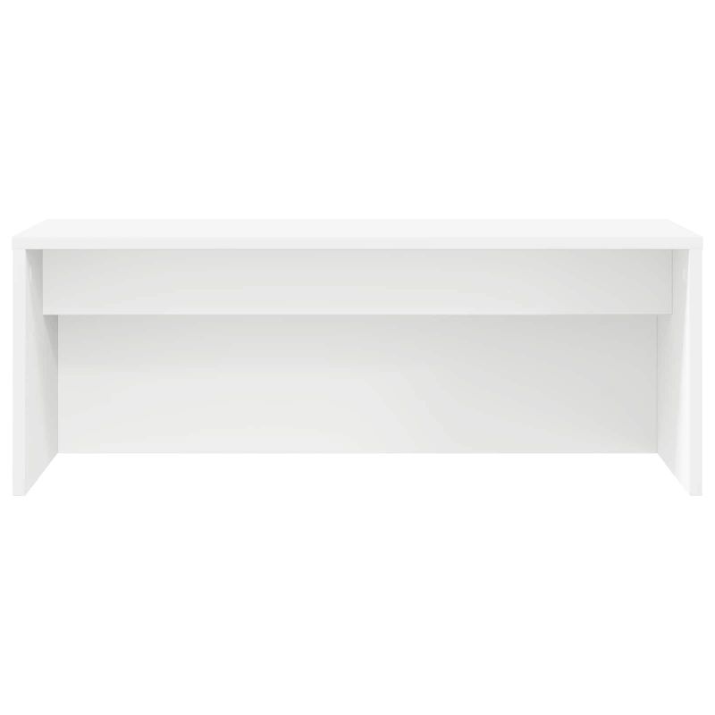 vidaXL Pie sienas stiprināms rakstāmgalds Balts 80 x 45 x 30 cm