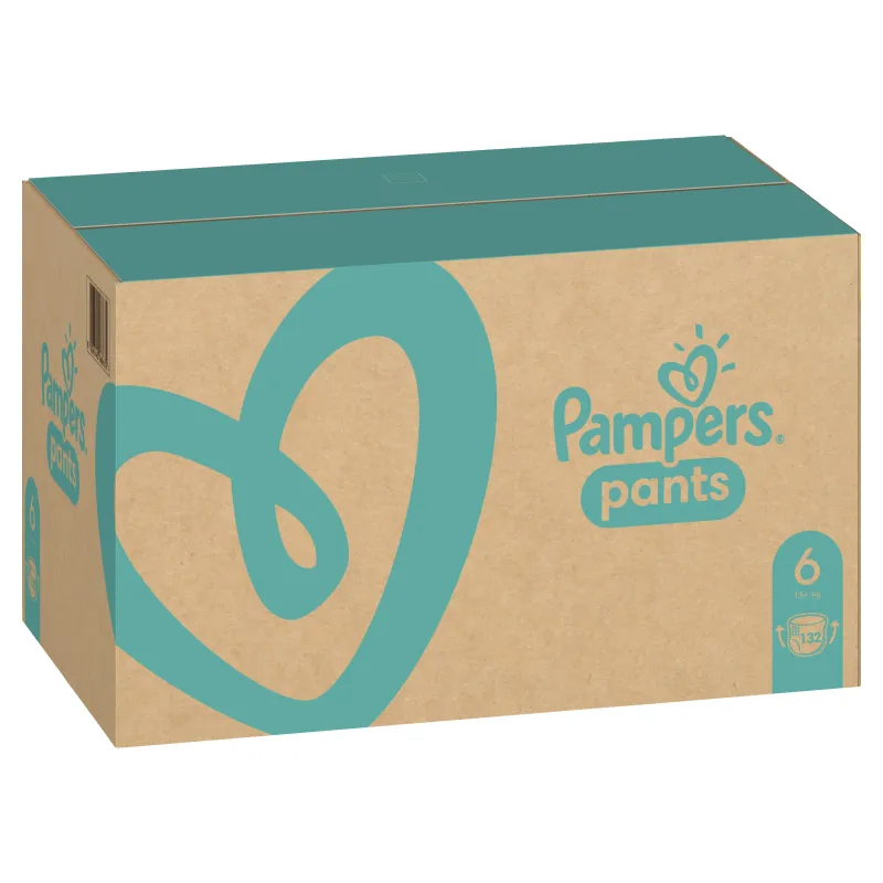 Pampers Pants, Izmērs 6, 132 Autiņbiksītes, 13-19 kg