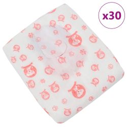 vidaXL Vienreizējās lietošanas suņu autiņbikses mātītēm 30 pcs Balts M