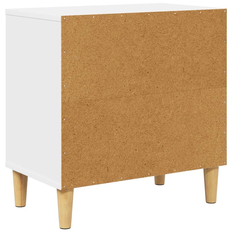 vidaXL Kaķu māja Balts 51 x 30 x 52 cm Inženierijas koks