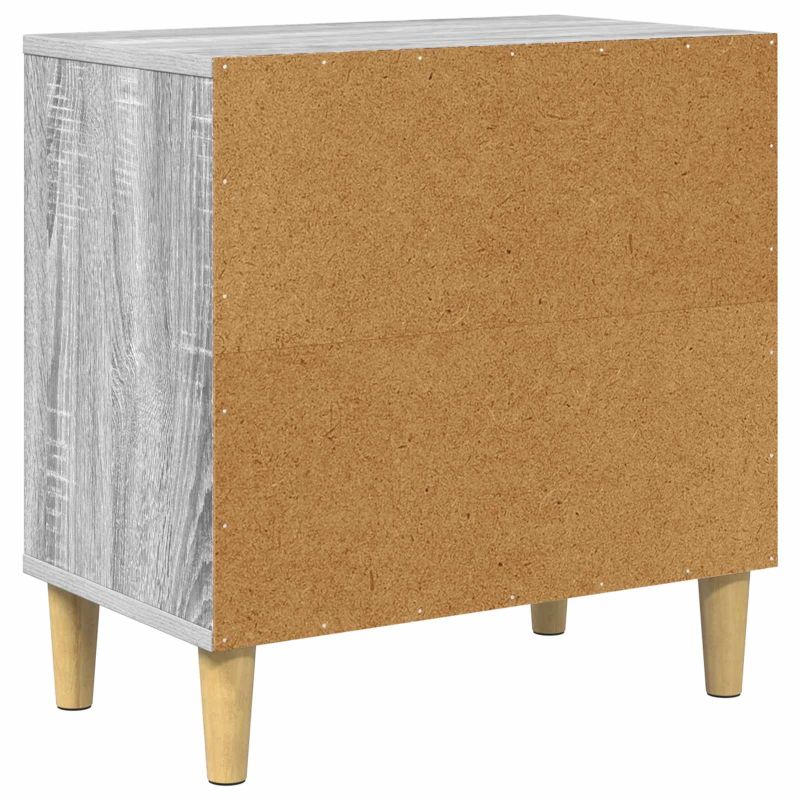 vidaXL Kaķu māja Pelēks Sonoma 51 x 30 x 52 cm Inženierijas koks