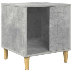 vidaXL Suņu māja Betons 44 x 42 x 49 cm Inženierijas koks