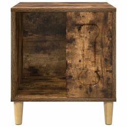 vidaXL Suņu māja Dūmaka ozols 44 x 42 x 49 cm Inženierijas koks