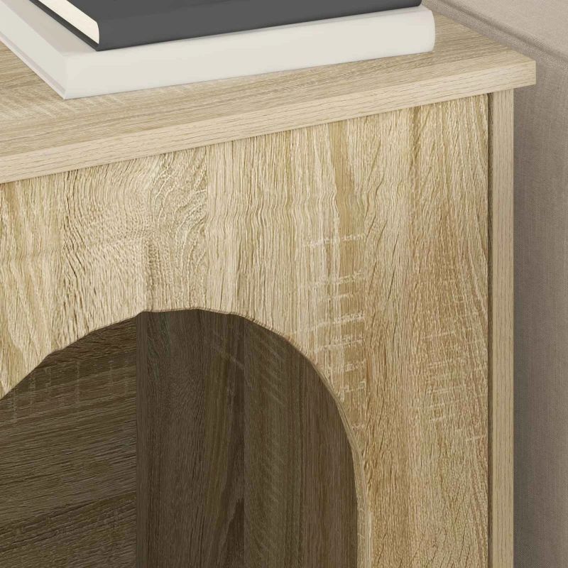 vidaXL Kaķu māja Sonoma 53 x 52 x 62 cm Inženierijas koks