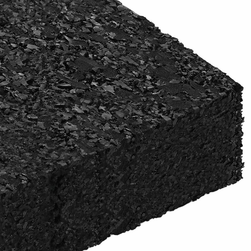 vidaXL Gumijas spilventiņš 25 pcs Melna 9 x 6 x 2 cm Gumija