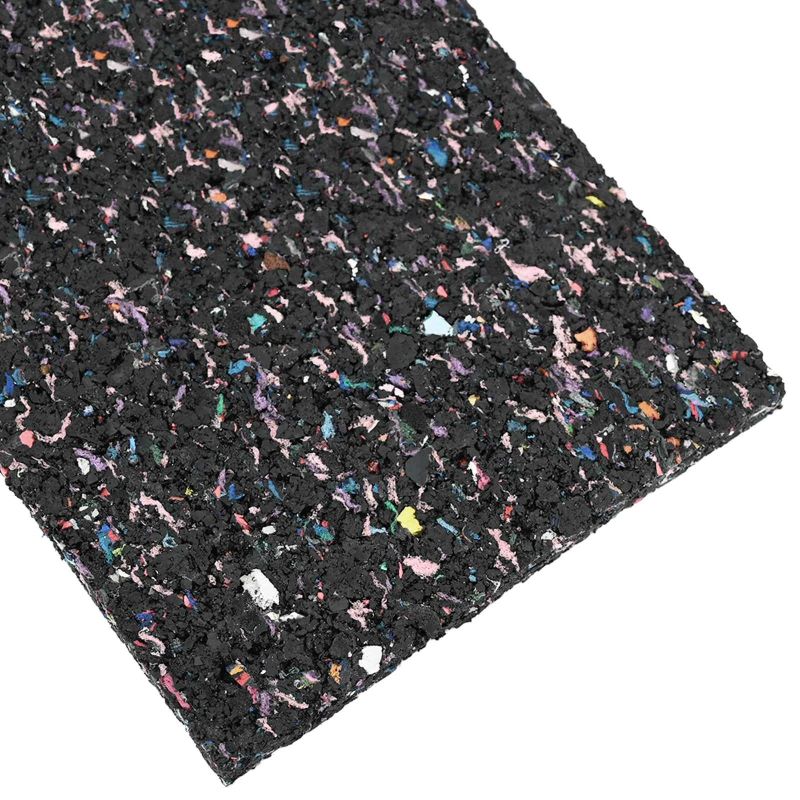 vidaXL Gumijas rullis Melna Gumija