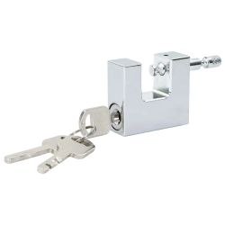 vidaXL Piekarāmā slēdzene 6 pcs Sudraba 4,2 x 1,9 x 4 cm Dzelzs