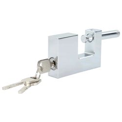 vidaXL Piekarāmā slēdzene 6 pcs Sudraba 7,8 x 2 x 5 cm Dzelzs