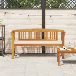 vidaXL sols Dabīgā eļļas apdare 157 x 46 x 82,5 cm Cietā akācijas koks