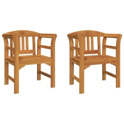 vidaXL sols ar spilvenu Dabīgā eļļas apdare 68,5 x 46 x 82,5 cm