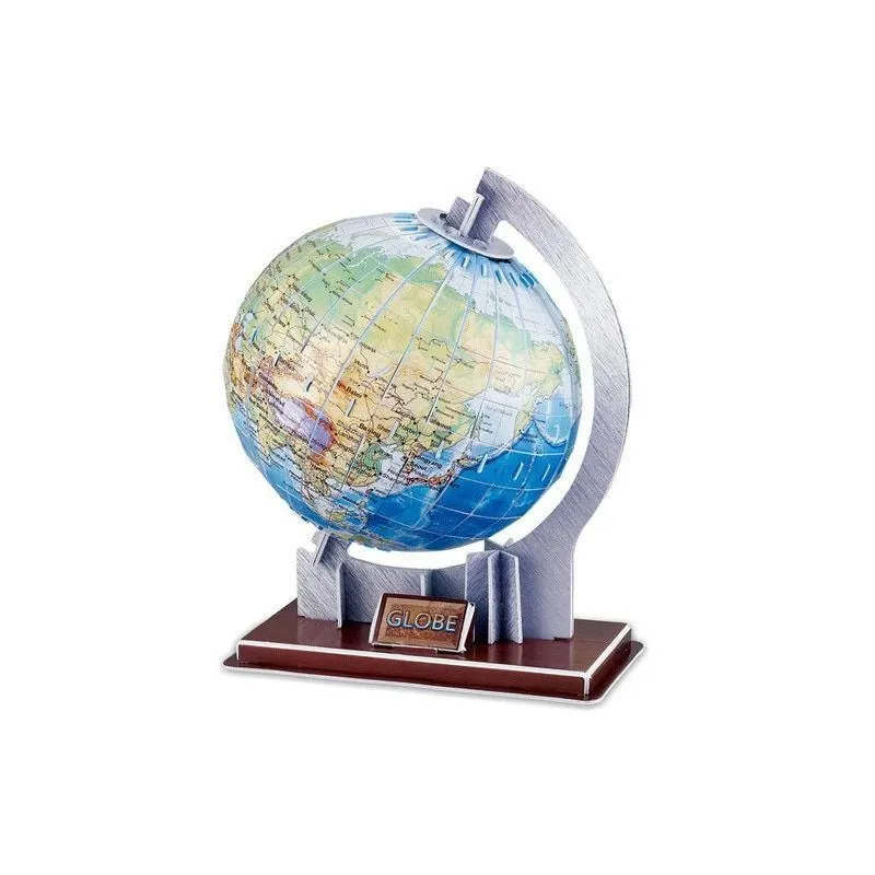 3D пазл Magic Puzzle Globe Model 525084676, 69 см x 32 см, 49 шт., многоцветный