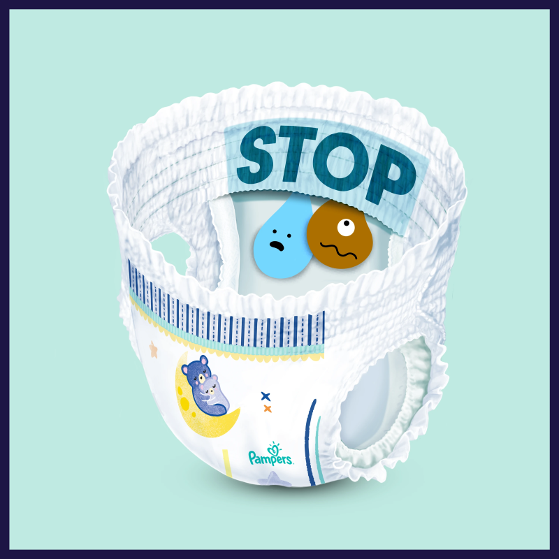 Pampers Night Biksītes, 6. Izmērs, 76 Biksītes, 15+ kg