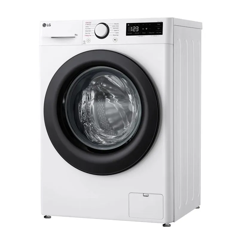 Veļas mašīna LG F2WR508SBW, 8 kg, balta krās.