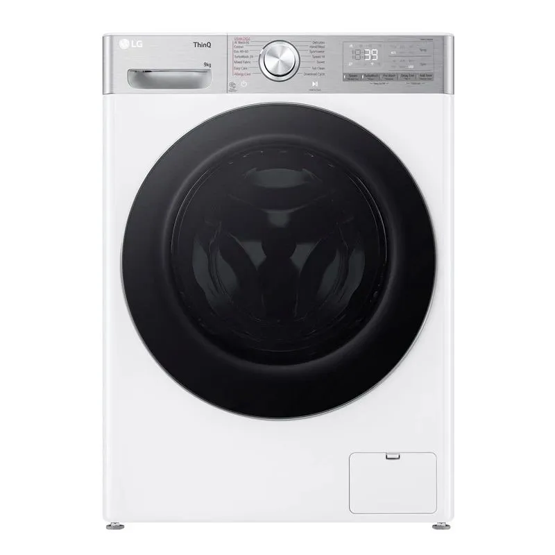 Veļas mašīna LG F2WR909P3W, 9 kg, balta