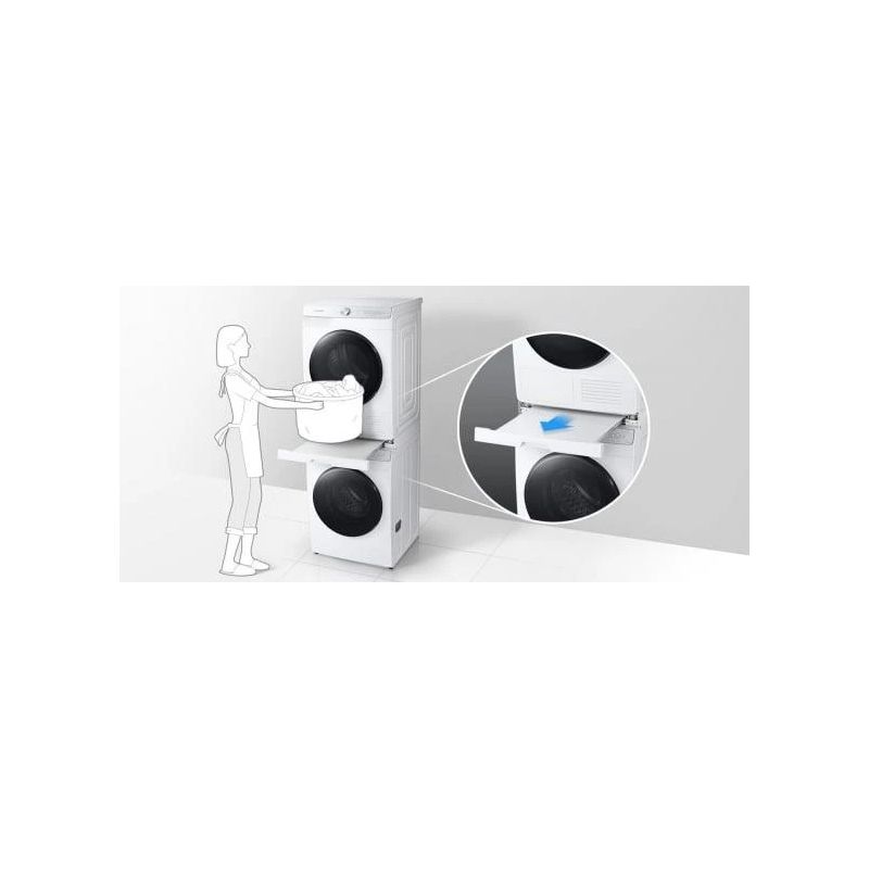 Kronšteins Samsung. balta. 605 mm x 565 mm x 750 mm