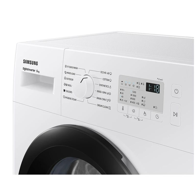 Veļas mašīna Samsung WW60A3120BH. 6 kg. balta