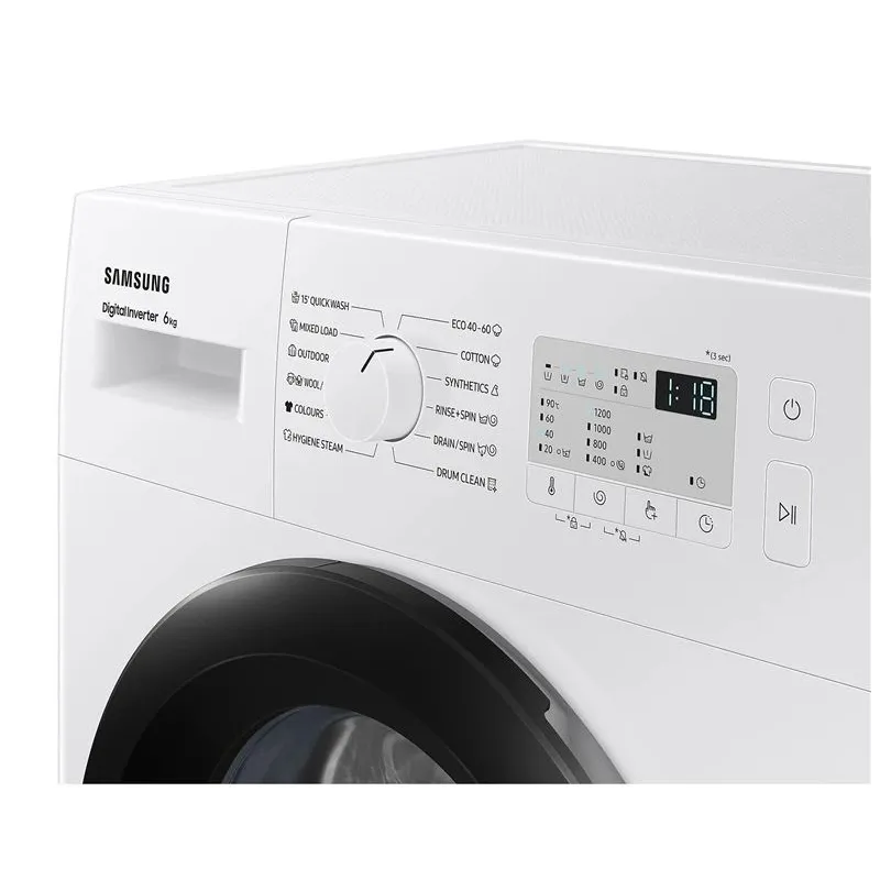 Pesumasin Samsung WW60A3120BH, 6 kg, valge v.