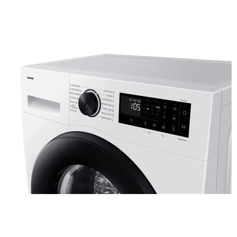 Skalbimo mašina Samsung WW90DG5G34AELE, 9 kg, balta sp.