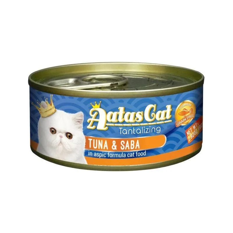 Mitrā kaķu barība Aatas Cat Tantalizing, tunzivis, 0.08 kg