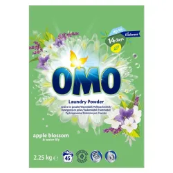 Powder omo apple blossom laundry 2.25kg