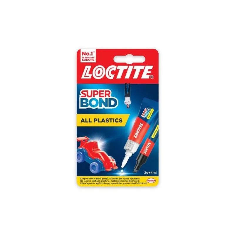 Līme tūlītējs Loctite Super Bond 2g+4ml