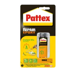 Liim epoksü- Moment Pattex Repair Epoxy 1 min, 0.011 l, läbipaistev v.