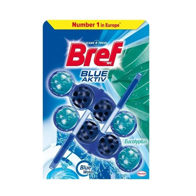 Tualetes poda tīrīšanas līdzeklis-atsvaidzinātājs Bref, 100 g, 2 gab.