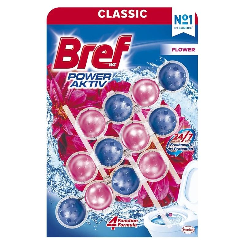 Wc tīr-atsv līdz bref pa flowers 3x50g