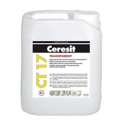 Grunts dziļumgruntis Ceresit CT17. caurspīdīga. 5 l