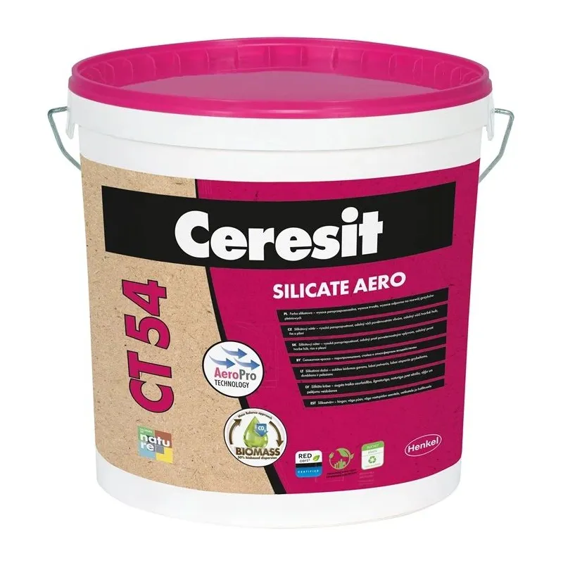 Krāsa Ceresit CT54 A, emulsija, matēts, 15 l