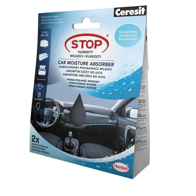 Mitruma uzsūcējs Ceresit Mini Sachets Car, 100 g